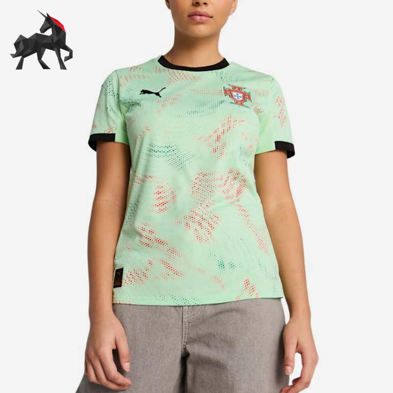 Puma/彪马正品2025新款女士经典足球运动透气短袖T恤779211-05