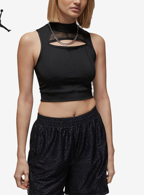 Nike/耐克正品JORDAN新款女子运动透气无袖背心DZ3235-010