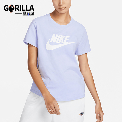 Nike/耐克正品新款女士复古运动休闲圆领短袖T恤DX7907-536