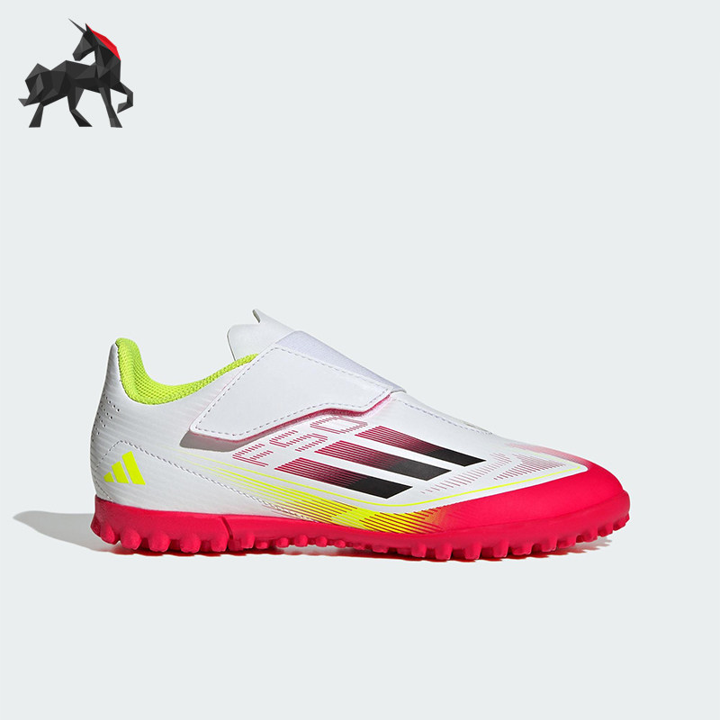 Adidas/阿迪达斯正品25新款儿童运动魔术贴训练足球鞋IE1314