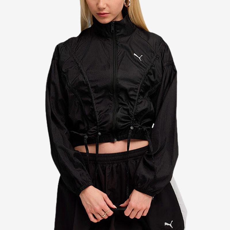 Puma/彪马官方正品2025 女士梭织短款立领宽松运动外套633971-01,运动服/休闲服装,运动茄克/外套,淘宝优惠券,粉丝福利购,淘宝优惠卷