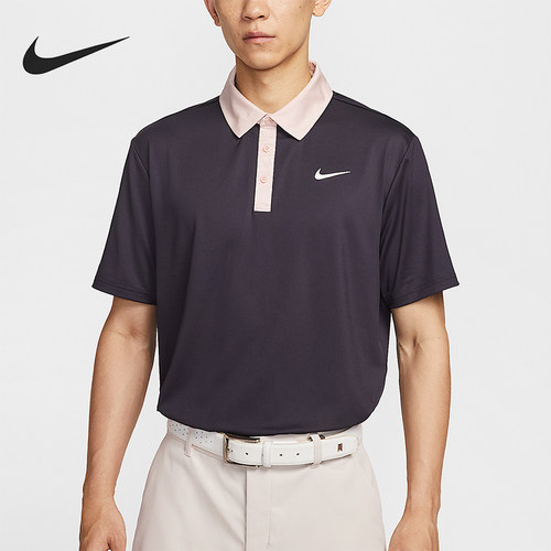 Nike/耐克正品Dri-FIT男士运动复古简约宽松短袖POLO衫FZ7502-540
