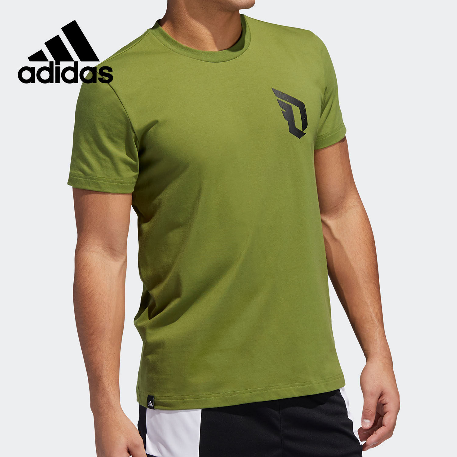 Adidas/阿迪达斯官方正品利拉德篮球运动男子透气短袖T恤 DX6963,运动服/休闲服装,运动T恤,淘宝优惠券,粉丝福利购,淘宝优惠卷