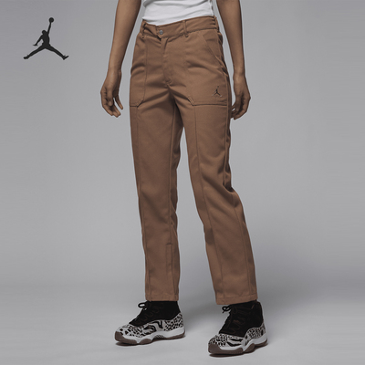Nike/耐克官方正品JORDAN女士直筒复古运动梭织长裤FN5447-223
