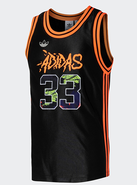 Adidas/阿迪达斯正品26夏 三叶草 FSTV TANKTOP男运动背心 GJ7765