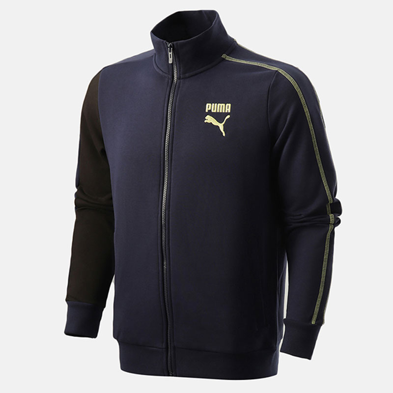 彪马男子休闲拼接夹克外套