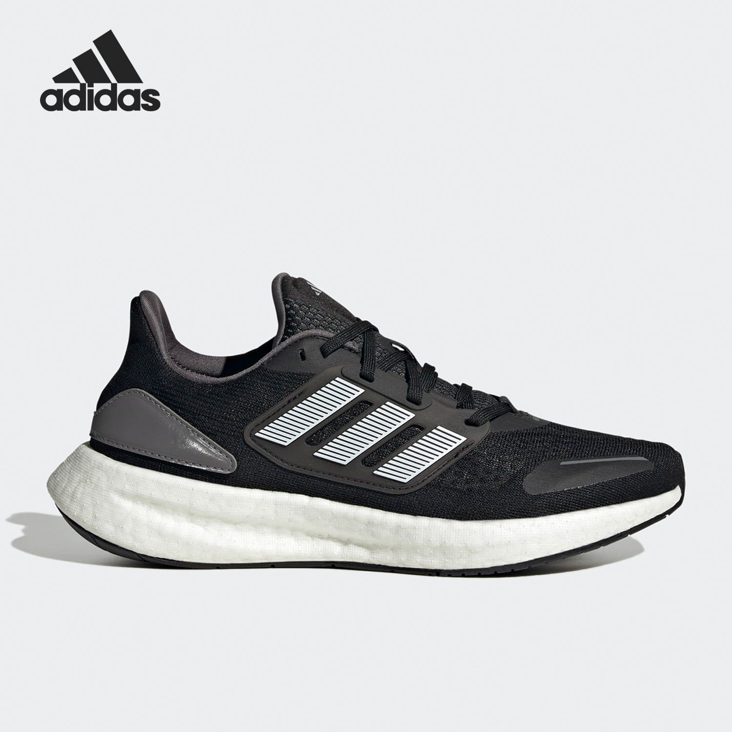 Adidas/阿迪达斯正品PUREBOOST 22男女新款运动跑步鞋HQ3980