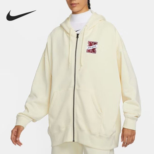 女士加绒宽松连帽运动外套FV8445 Nike 耐克官方正品 2023新款 113