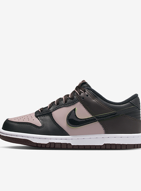 Nike/耐克正品Dunk Low GS女子大童休闲经典轻便板鞋HQ1957-600