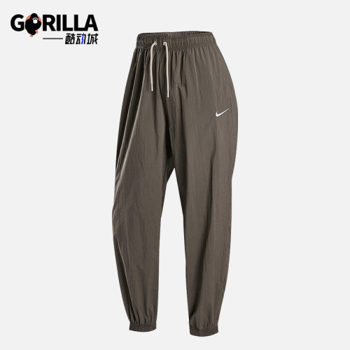 Nike/耐克正品OVERSIZE女士休闲轻薄运动经典梭织长裤IH0827-126