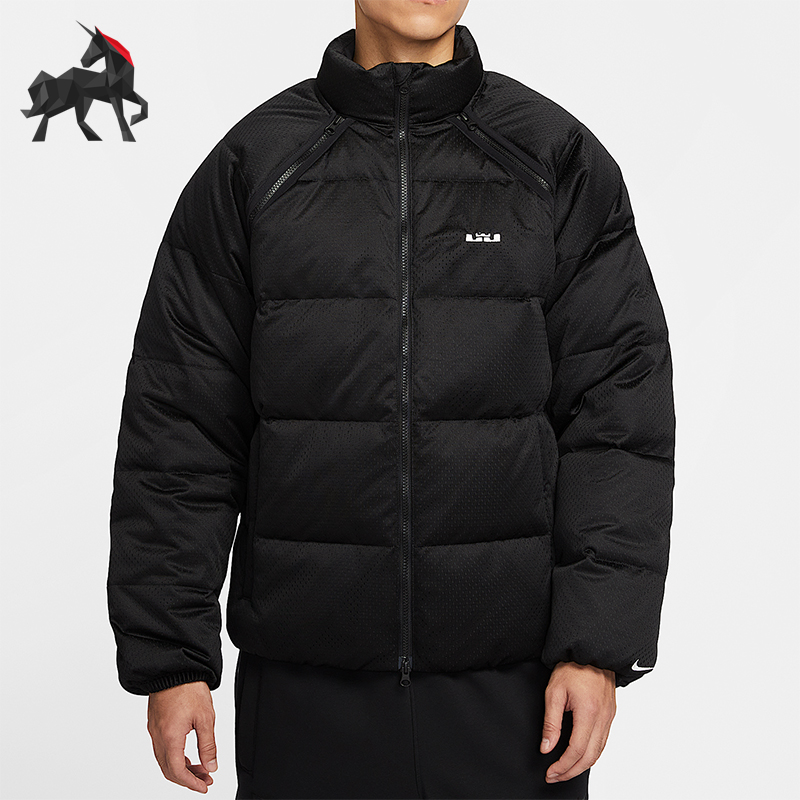 Nike/耐克正品LeBron Therma-FIT男士宽松保暖羽绒服HV3502-010