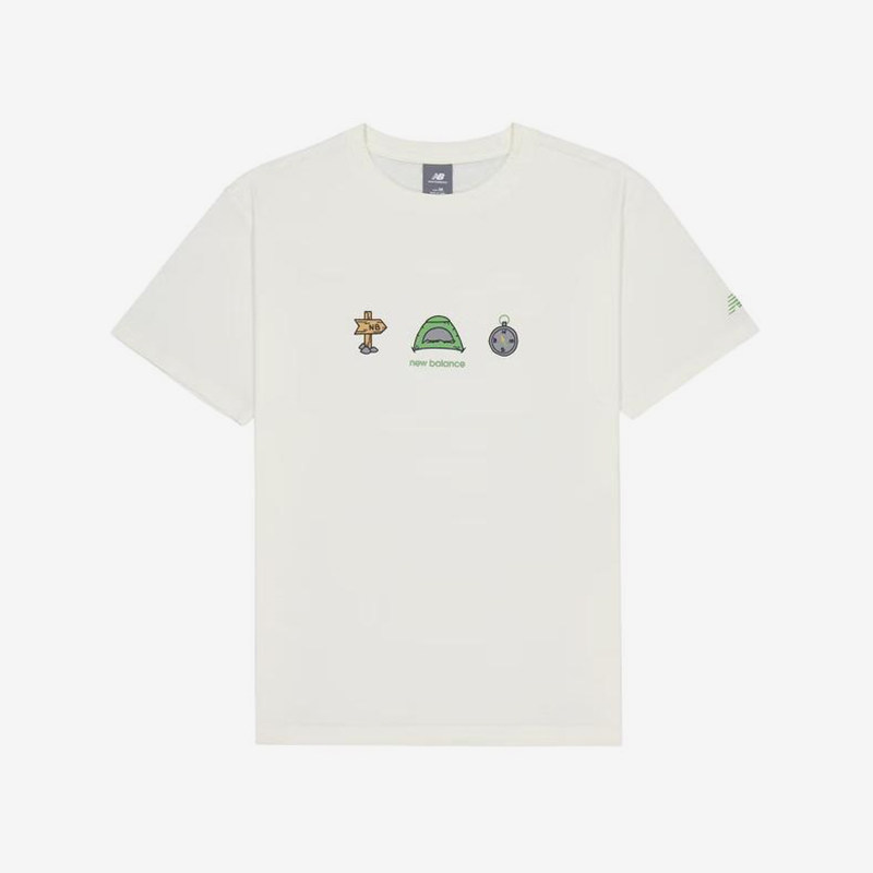 New Balance/NB正品夏季新款男子时尚简约透气短袖AMT41360-CIC