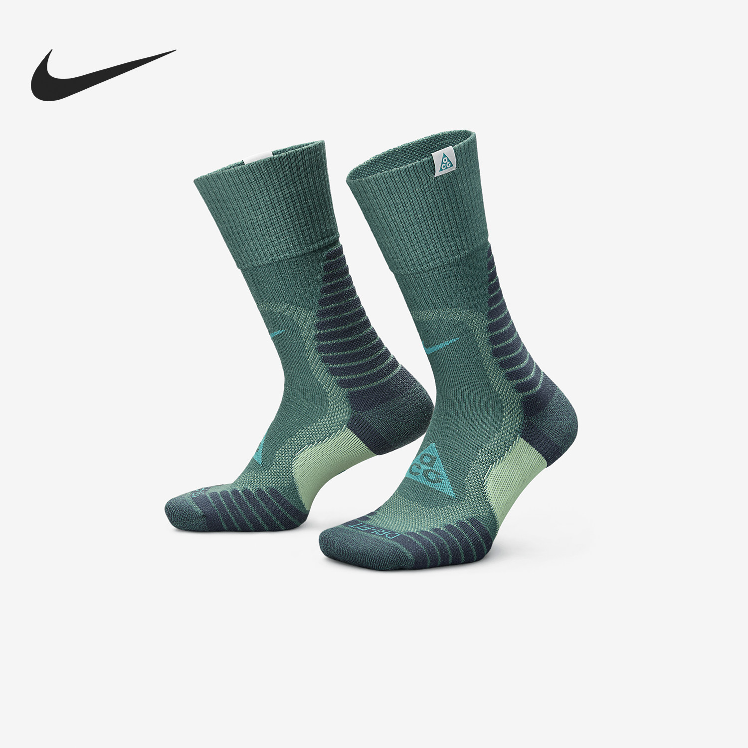 Nike/耐克官方正品ACG男女同款户外中筒运动袜一双装DV5465-301 - 实物图