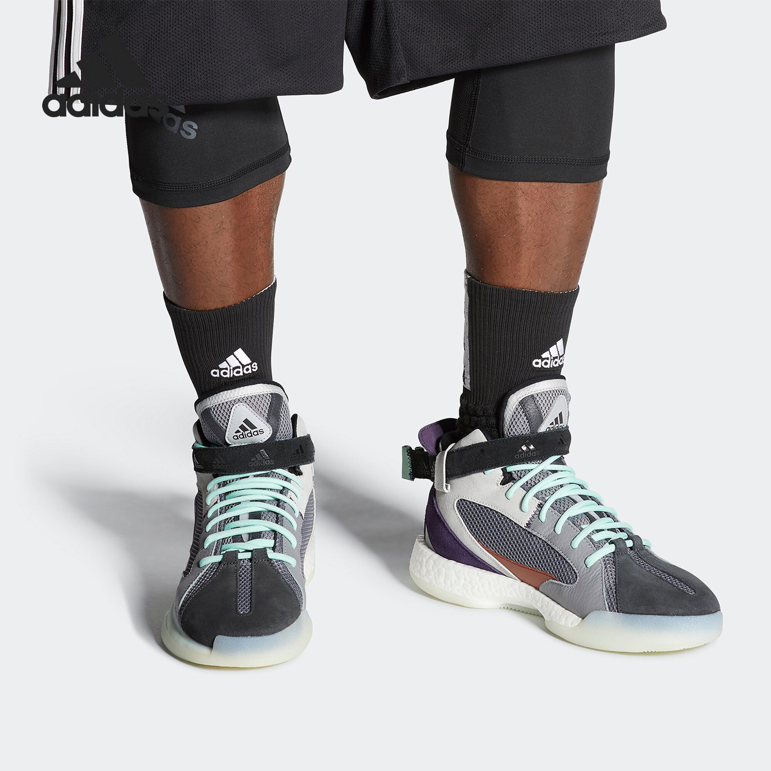 Adidas/阿迪达斯正品当季新款Posterize男子场上篮球运动鞋EG6877
