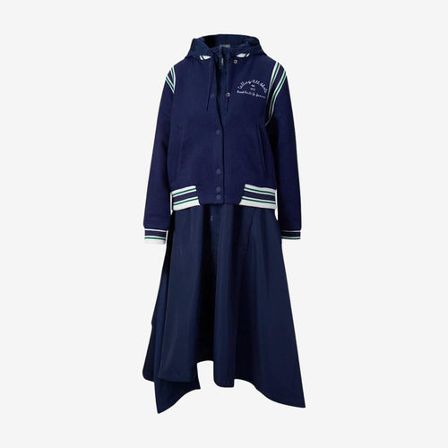 Puma彪马正品x JUNE联名款女款连帽拉链宽松长款夹克536256-01