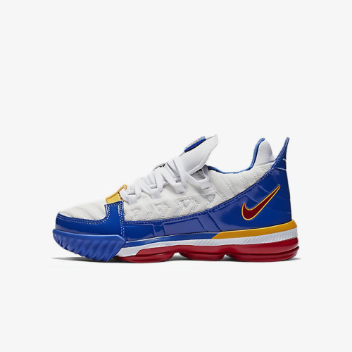 Nike/耐克正品Lebron 16 SuperBron小童减震实战篮球鞋CJ4771-100