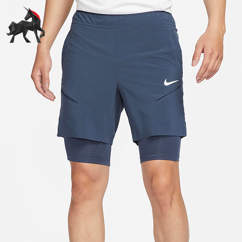 耐克男士运动透气训练短裤