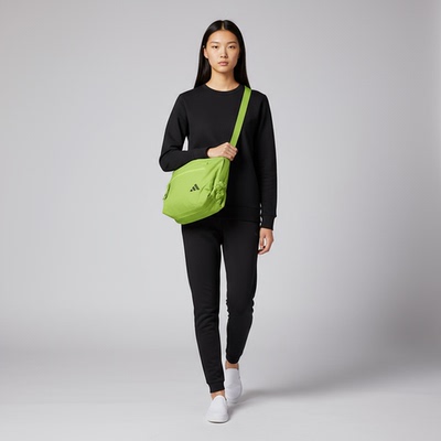 阿迪达斯男女运动健身斜挎包