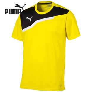PUMA/彪马正品当季新款男子足球比赛训练服光板短袖T恤654596