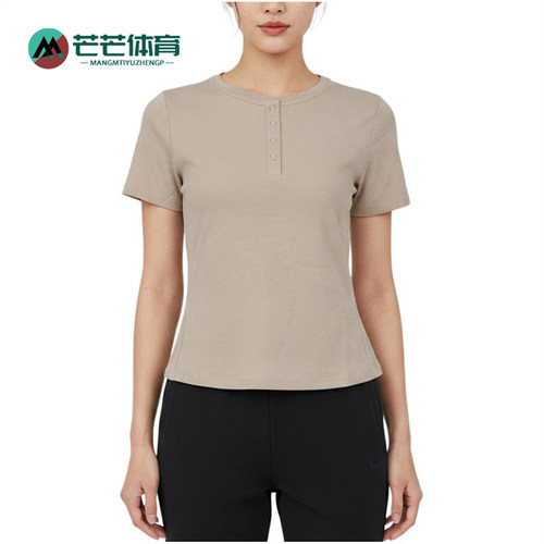 Adidas/阿迪达斯正品FOS 女士运动休闲圆领套头短袖T恤LF2866