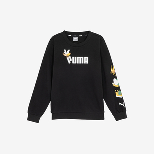 大童休闲圆领印花套头卫衣670131 Puma 新款 夏季 彪马官方正品