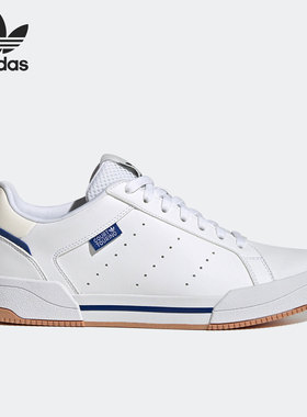 Adidas/阿迪达斯官方正品三叶草COURT TOURINO男女运动板鞋GX4379
