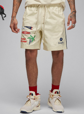 Nike/耐克正品JORDAN男士梭织印花休闲运动短裤FQ3806-203