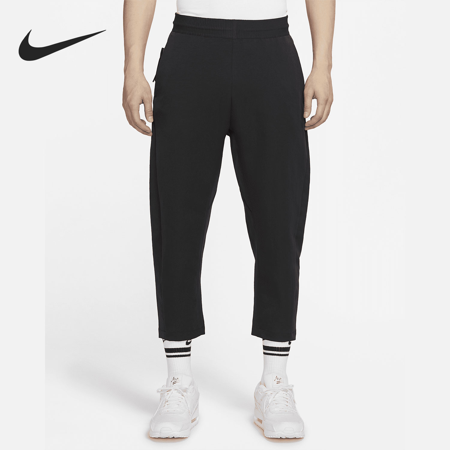 Nike/耐克正品潮流男子夏季休闲健身梭织运动中长裤 DM1190-010