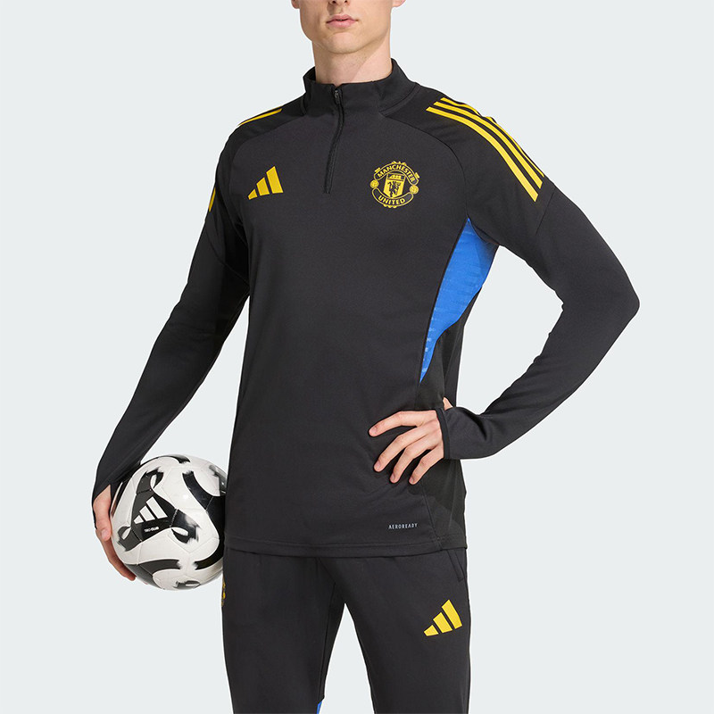 Adidas/阿迪达斯正品2025男士训练曼联足球运动修身长袖JP3143,运动服/休闲服装,运动T恤,淘宝优惠券,粉丝福利购,淘宝优惠卷