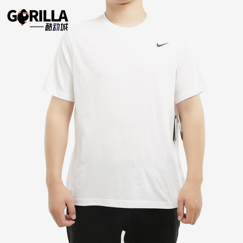 Nike/耐克正品夏季男士透气运动训练休闲经典跑步短袖AR6030-100