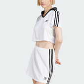 时尚 三叶草女士短款 经典 短袖 JD2608 Adidas POLO衫 阿迪达斯正品