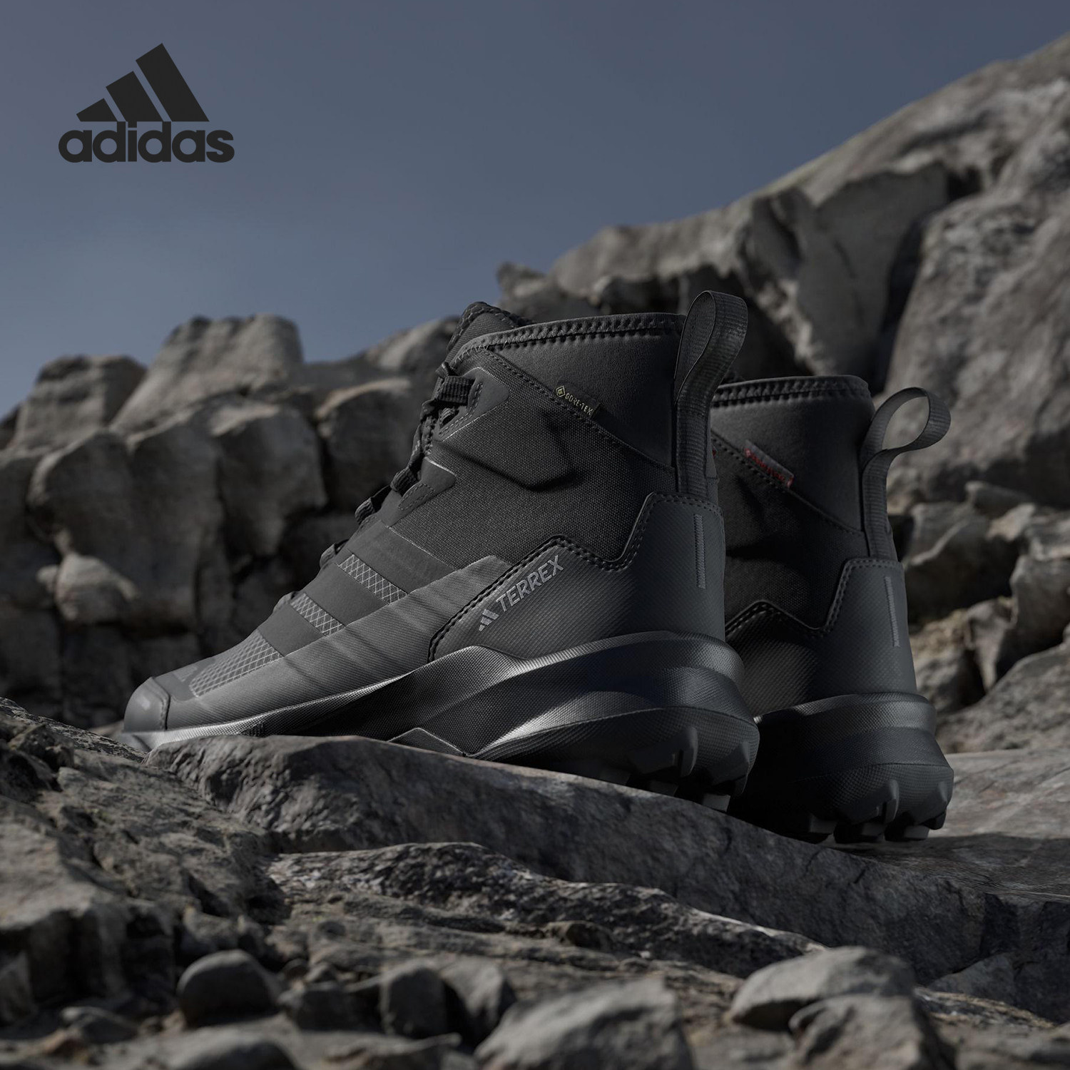 Adidas/阿迪达斯官方正品2025夏季款男士高帮户外运动鞋JQ2205,运动鞋new,运动休闲鞋,淘宝优惠券,粉丝福利购,淘宝优惠卷