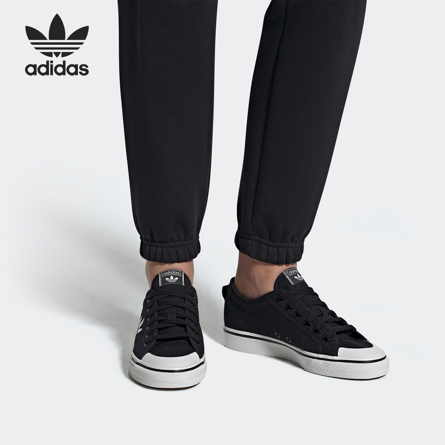 Adidas/阿迪达斯经典休闲帆布鞋