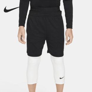 Nike/耐克正品Pro Dri-FIT大童舒爽训练七分紧身裤FJ6819-100