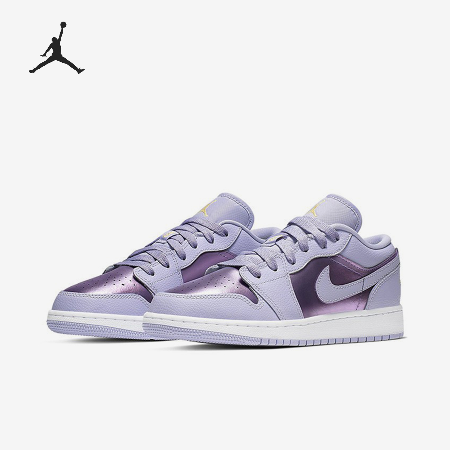 Nike/耐克正品Air Jordan 1 Low GS女子大童篮球鞋554723-505