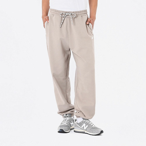 New Balance/NB正品运动男子舒适透气针织束脚长裤AMP51392-ADS