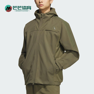 JKT男士 Adidas WARM 休闲连帽运动户外外套KA1305 阿迪达斯正品