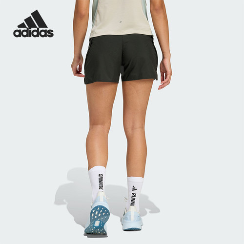 Adidas/阿迪达斯正品夏季女士 跑步运动运动经典训练短裤JZ2226