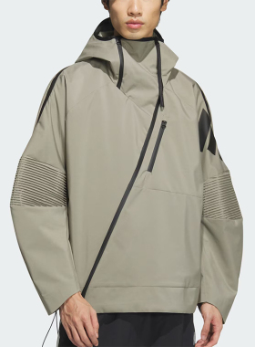 Adidas/阿迪达斯正品新款男士拉链宽松夹克外套JN3425