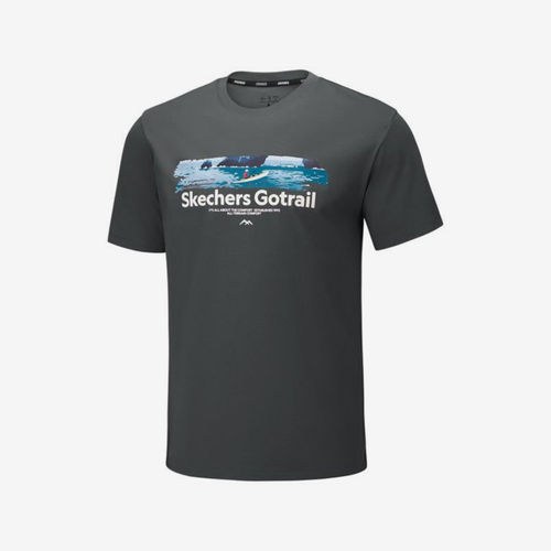 Skechers斯凯奇正品男女针织圆领套头透气短袖T恤P226U012-013P