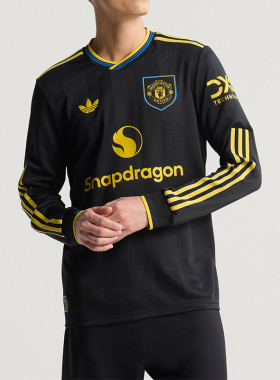 Adidas/阿迪达斯正品三叶草男士V领修身运动足球训练长袖JP3040