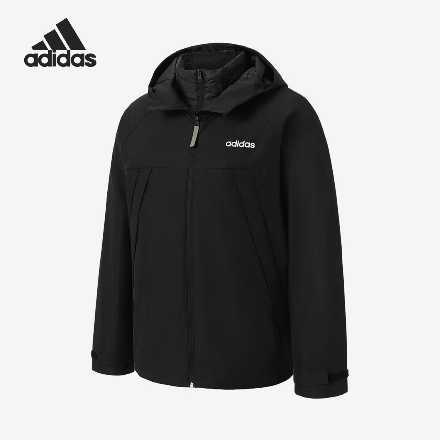 Adidas/阿迪达斯正品2024秋冬季新款男女三合一棉服JL8263图片