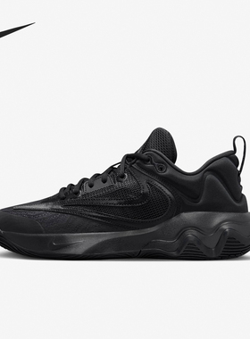 Nike/耐克正品运动男士实战绑带厚底低帮篮球鞋DZ7533-001