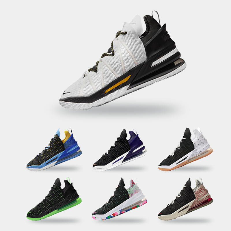 Nike/耐克正品LEBRON XVIII 詹姆斯18代男子气垫缓震篮球鞋CQ9284