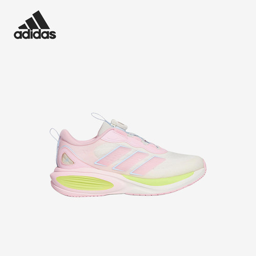 Adidas/阿迪达斯正品儿童稳定缓震回弹防滑跑步运动鞋KH6614