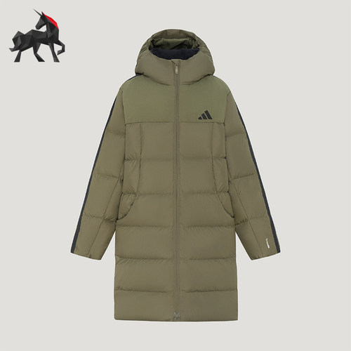 Adidas/阿迪达斯正品L DWN JACKET儿童拒水防风羽绒服KX6554
