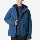 Jack 男子户外冲锋衣三合一5121332 新款 wolfskin 狼爪正品