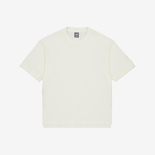 New Balance/NB正品2025新款男女纯色运动训练短袖T恤NEE39081-IV