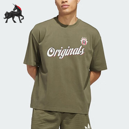 Adidas/阿迪达斯正品三叶草男女运动圆领经典套头短袖T恤KE3941