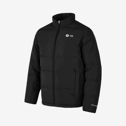 Skechers/斯凯奇正品冬季新款男士短款保暖立领羽绒服